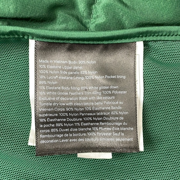 NWT Lululemon Down For It Vest Everglade Green Size 2 - Picture 11 of 16